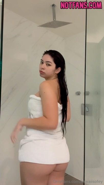 Aishah Sofey / Kawaiisofey Nude Shower PPV video by Onlyfans